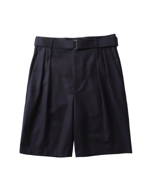 DRESSLAVE(ドレスレイブ)の「royal flannel half pants(ロイヤルフランネルハーフパンツ)(その他パンツ・レディース・ネイビー/プラム・38)」の2枚目の写真