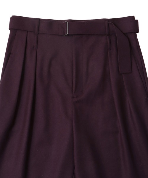 DRESSLAVE(ドレスレイブ)の「royal flannel half pants(ロイヤルフランネルハーフパンツ)(その他パンツ・レディース・ネイビー/プラム・38)」の13枚目の写真
