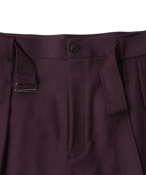 DRESSLAVE(ドレスレイブ)の「royal flannel half pants(ロイヤルフランネルハーフパンツ)(その他パンツ・レディース・ネイビー/プラム・38)」の15枚目の写真