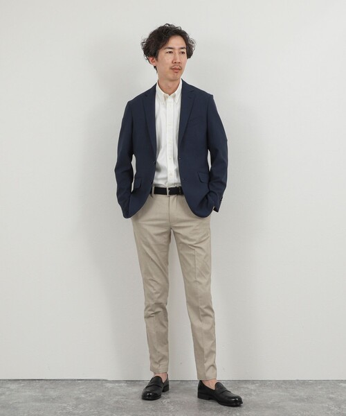NOLLEY’S(ノーリーズ)の「《ビジカジ対応》COOLMAX シアサッカーテープ ボタンダウン半袖シャツ 26SS(シャツ/ブラウス・メンズ・ブルー系その他/ネイビー/ホワイト/ベージュ系その他・S/M/L/XL)」の15枚目の写真