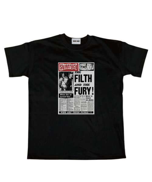 SK8ER ROCK(スケーターロック)の「Ink Riot T-Shirt ((black))(Tシャツ/カットソー・レディース・その他・SMALL/MEDIUM/LARGE)」の1枚目の写真