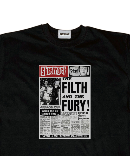 SK8ER ROCK(スケーターロック)の「Ink Riot T-Shirt ((black))(Tシャツ/カットソー・レディース・その他・SMALL/MEDIUM/LARGE)」の3枚目の写真