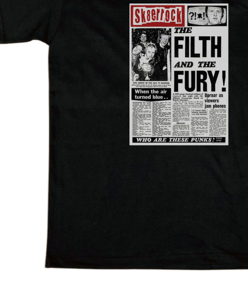 SK8ER ROCK(スケーターロック)の「Ink Riot T-Shirt ((black))(Tシャツ/カットソー・レディース・その他・SMALL/MEDIUM/LARGE)」の5枚目の写真