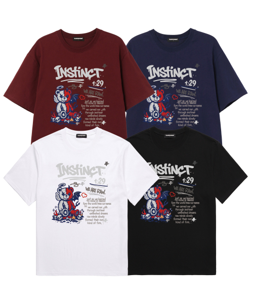 VANNWORKS(バンワークス)の「INSTINCT 半袖Tシャツ (VS0225) ブラック(Tシャツ/カットソー・メンズ・その他・SMALL/MEDIUM/LARGE/X-LARGE/XX-LARGE)」の4枚目の写真