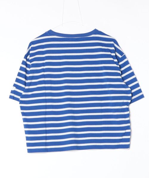 NEW BALANCE(ニューバランス)の「シューパッチストレイプドショートスリーブ(Tシャツ/カットソー・レディース・ロイヤルブルー・X-LARGE/LARGE/MEDIUM/SMALL)」の12枚目の写真