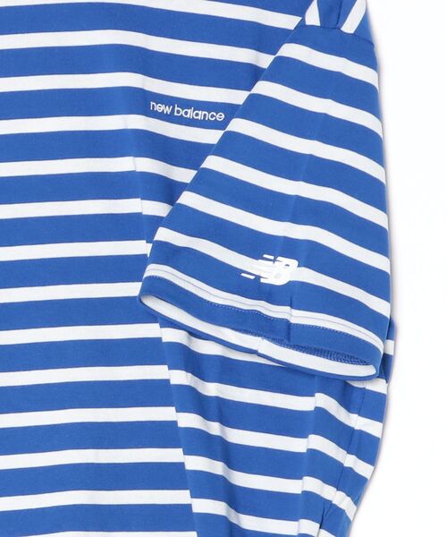 NEW BALANCE(ニューバランス)の「シューパッチストレイプドショートスリーブ(Tシャツ/カットソー・レディース・ロイヤルブルー・X-LARGE/LARGE/MEDIUM/SMALL)」の13枚目の写真