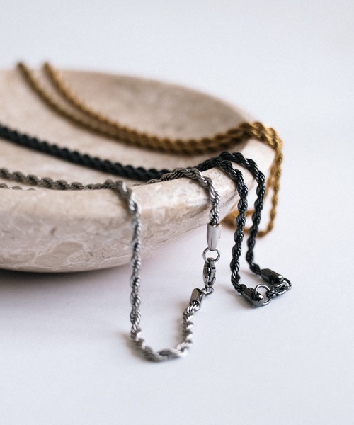 cii(シー)の「Variation Necklace / バリエーションネックレス(ネックレス・メンズ・シルバー系/ブラック/シルバー系その他/ゴールド系/シルバー/ゴールド系その他/ブラック系その他/ゴールド・FREE)」の14枚目の写真