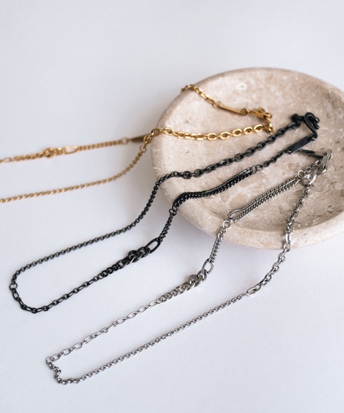 cii(シー)の「Variation Necklace / バリエーションネックレス(ネックレス・メンズ・シルバー系/ブラック/シルバー系その他/ゴールド系/シルバー/ゴールド系その他/ブラック系その他/ゴールド・FREE)」の18枚目の写真