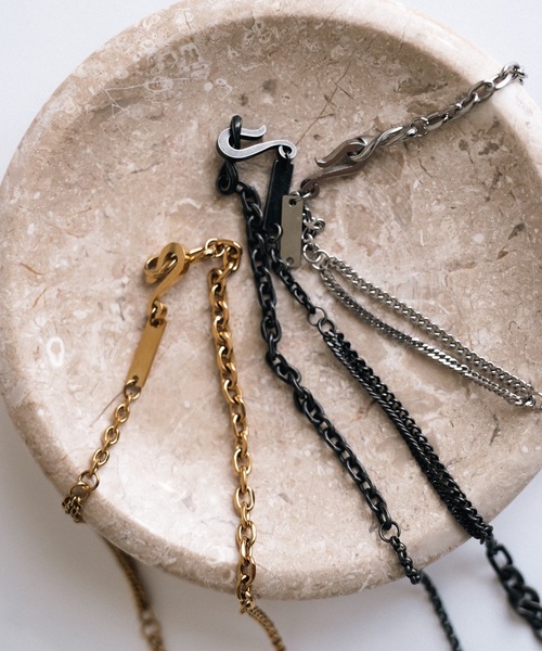 cii(シー)の「Variation Necklace / バリエーションネックレス(ネックレス・メンズ・シルバー系/ブラック/シルバー系その他/ゴールド系/シルバー/ゴールド系その他/ブラック系その他/ゴールド・FREE)」の19枚目の写真