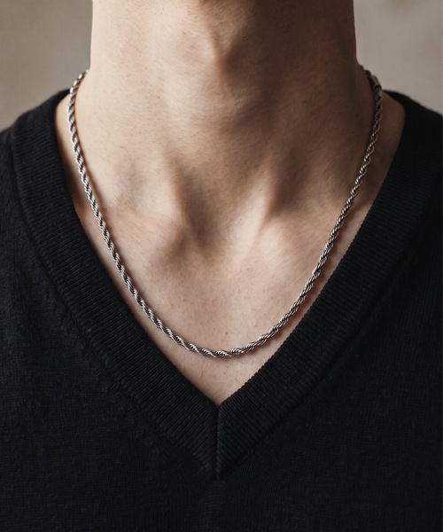 cii(シー)の「Variation Necklace / バリエーションネックレス(ネックレス・メンズ・シルバー系/ブラック/シルバー系その他/ゴールド系/シルバー/ゴールド系その他/ブラック系その他/ゴールド・FREE)」の9枚目の写真