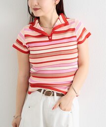 【4色展開】ハイネックフレンチリブニット