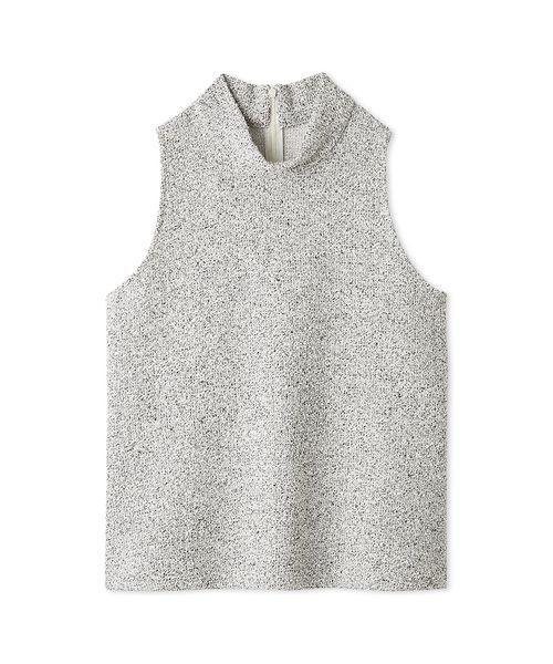 FRAY I.D(フレイアイディー)の「ハイネックカットソートップス/ウォッシャブル(Tシャツ/カットソー・レディース・アイボリー/ブラック/マルチ・F)」の20枚目の写真