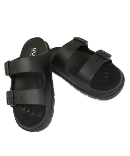 Doubleu(ダブリュー)の「doubleu / SLIDE BUCKLE / BLACK(サンダル・メンズ・ブラック・40/41/42/43)」の10枚目の写真