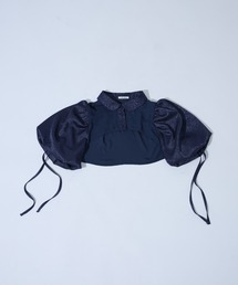 Ellno de Mavie（エルノデメヴィ）の「ジャガードシアーパフボレロ（カーディガン/ボレロ）」