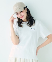 Chesty｜チェスティーのTシャツ/カットソー（ホワイト/白色系・刺繍
