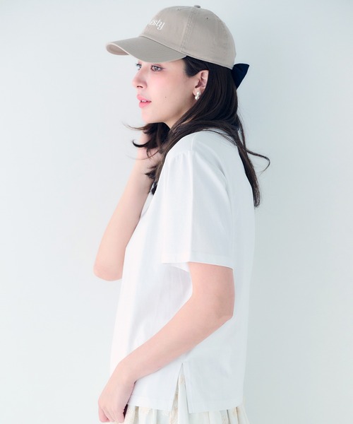 Chesty(チェスティー)の「【ZOZO先行】刺繍Tシャツ(logo)(Tシャツ/カットソー・レディース・ホワイト×ピンク/ネイビー×ホワイト/ホワイト×ブルー・FREE)」の14枚目の写真