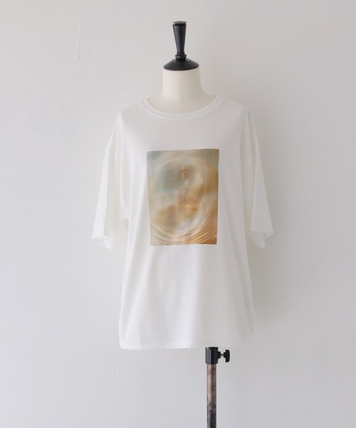 cheriella（シェリエラ）の「【cheriella】アソートニュアンスプリントTシャツ  ASSORT NUANCE PRINT T-SHIRT（Tシャツ/カットソー・レディース・ホワイト/ホワイト系その他・FREE）」の15枚目の写真