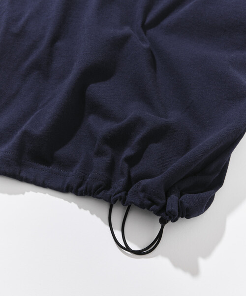 NAUTICA(ノーティカ)の「NAUTICA/ノーティカ リラックスフィット フラッグロゴ ヘムコード ポケットTシャツ(Tシャツ/カットソー・メンズ・ライトグレー/ブラック/ホワイト/ネイビー・X-LARGE/LARGE/SMALL/MEDIUM)」の8枚目の写真