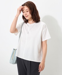 【接触冷感】ネックレス付Vネックプルオーバー