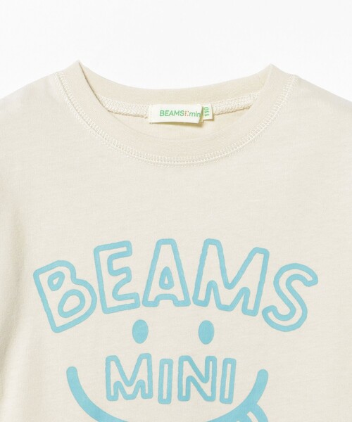 BEAMS mini(ビームスミニ)の「スマイル ビッグ ロングスリーブ Tシャツ 2026FW(90~140cm)通園 通学 カジュアル プチプラ キッズ(Tシャツ/カットソー・キッズ・ピンク/イエロー/ネイビー/ホワイト系その他5・100/90/140/130/120/110)」の12枚目の写真