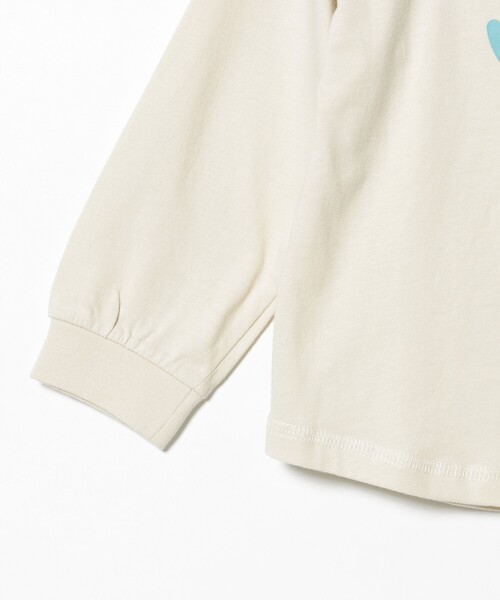 BEAMS mini(ビームスミニ)の「スマイル ビッグ ロングスリーブ Tシャツ 2026FW(90~140cm)通園 通学 カジュアル プチプラ キッズ(Tシャツ/カットソー・キッズ・ピンク/イエロー/ネイビー/ホワイト系その他5・100/90/140/130/120/110)」の13枚目の写真