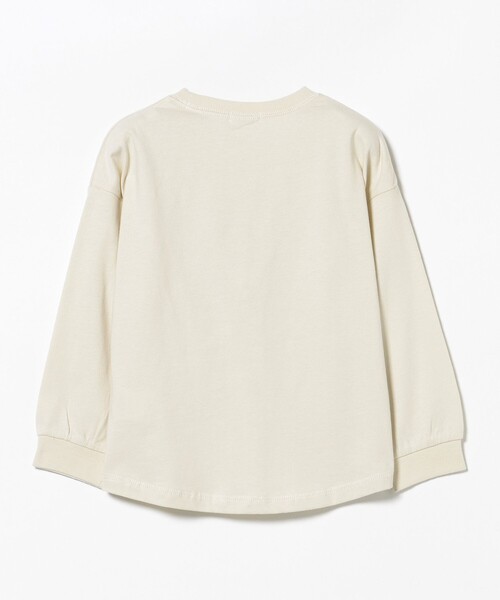 BEAMS mini(ビームスミニ)の「スマイル ビッグ ロングスリーブ Tシャツ 2026FW(90~140cm)通園 通学 カジュアル プチプラ キッズ(Tシャツ/カットソー・キッズ・ピンク/イエロー/ネイビー/ホワイト系その他5・100/90/140/130/120/110)」の14枚目の写真