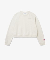 Basic Logo Sweatshirt W Oatmeal