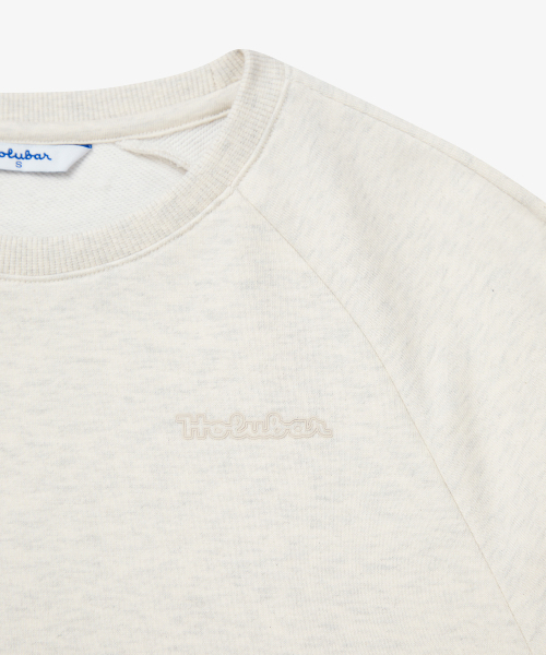 HOLUBAR（ホルバー）の「Basic Logo Sweatshirt W Oatmeal（スウェット・レディース・その他・SMALL/MEDIUM/LARGE）」の4枚目の写真