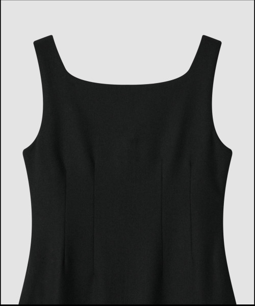 THE LILLE（ザ リル）の「Boat Neck Wool Dress_Black（ワンピース・レディース・その他・SMALL/MEDIUM）」の4枚目の写真