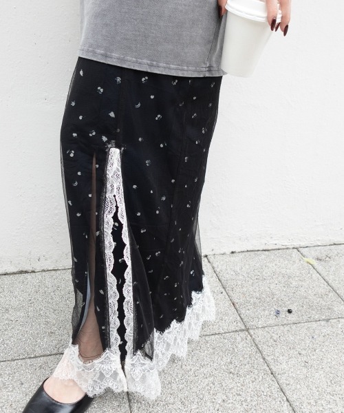 MEDI FRUIT DOT VEIL SKIRT（スカート）｜Ameri（アメリ）の