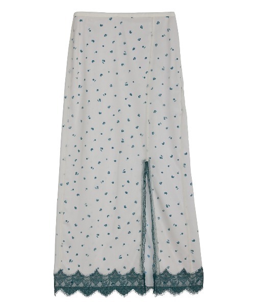 Ameri(アメリ)の「MEDI FRUIT DOT VEIL SKIRT(スカート・レディース・ネイビー/ブラック/アイボリー・MEDIUM/SMALL)」の4枚目の写真