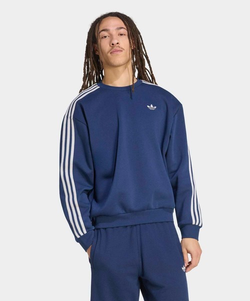 adidas｜アディダスのスウェット（ライン柄）通販 - ZOZOTOWN