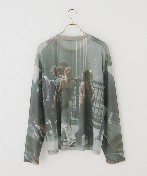 Knuth Marf(クヌースマーフ)の「Knuth Marf / クヌースマーフ school sheer long-sleeve tee(Tシャツ/カットソー・レディース・グレー・FREE)」の17枚目の写真