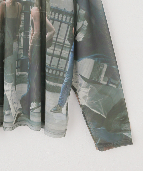 Knuth Marf(クヌースマーフ)の「Knuth Marf / クヌースマーフ school sheer long-sleeve tee(Tシャツ/カットソー・レディース・グレー・FREE)」の18枚目の写真