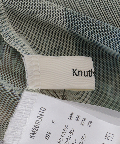 Knuth Marf(クヌースマーフ)の「Knuth Marf / クヌースマーフ school sheer long-sleeve tee(Tシャツ/カットソー・レディース・グレー・FREE)」の19枚目の写真