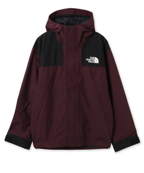THE NORTH FACE(ザノースフェイス)の「THE NORTH FACE MOUNTAIN JACKET / ザ・ノース・フェイス マウンテン ジャケット(マウンテンパーカー・メンズ・バーガンディー/グレイッシュベージュ・S/M/L/XL/XXL)」の2枚目の写真