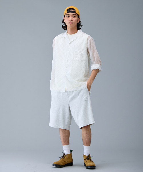 PARIS SAINT-GERMAIN（パリサンジェルマン）の「【Paris Saint-Germain / パリ・サン＝ジェルマン】 JP METALIC LOGO SHORTS（その他パンツ・メンズ・ブラック/ライトグレー/ホワイト/チャコールグレー・LARGE/MEDIUM/SMALL）」の6枚目の写真