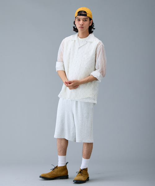 PARIS SAINT-GERMAIN（パリサンジェルマン）の「【Paris Saint-Germain / パリ・サン＝ジェルマン】 JP METALIC LOGO SHORTS（その他パンツ・メンズ・ブラック/ライトグレー/ホワイト/チャコールグレー・LARGE/MEDIUM/SMALL）」の7枚目の写真