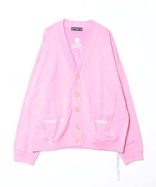mastermind JAPAN(マスターマインド)の「BOXY EMBROIDERED CARDIGAN(カーディガン/ボレロ・メンズ・ピンク/オレンジ/ブラック・XL)」の3枚目の写真