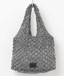 MAISON mou | 【Swaraj/スワラージ】手編みのメタリックマクラメ・ハンドBAG(ハンドバッグ)
