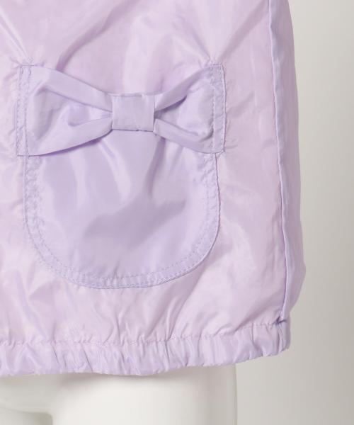 ANY（エニィ）の「【KIDS】リバーシブル　ポリエステルタフタ×レース　ブルゾン（その他アウター・キッズ・ピンク系/サックスブルー系/ふじ色系/アイボリー系・100/110/130/120/90）」の8枚目の写真