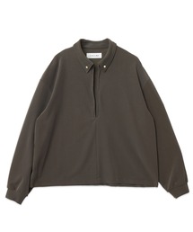 Stretch Fiber Cord Pique Skipper Collar Shirts