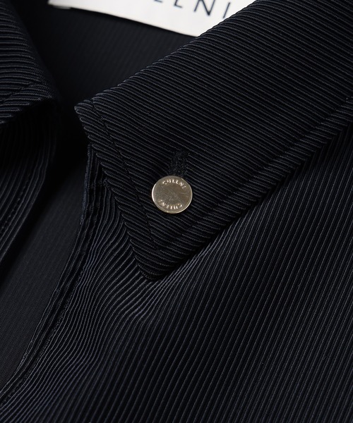 CULLNI(クルニ)の「Stretch Fiber Cord Pique Skipper Collar Shirts(シャツ/ブラウス・メンズ・チャコール/ブラック/グリーン/ネイビー・2/0/1)」の22枚目の写真