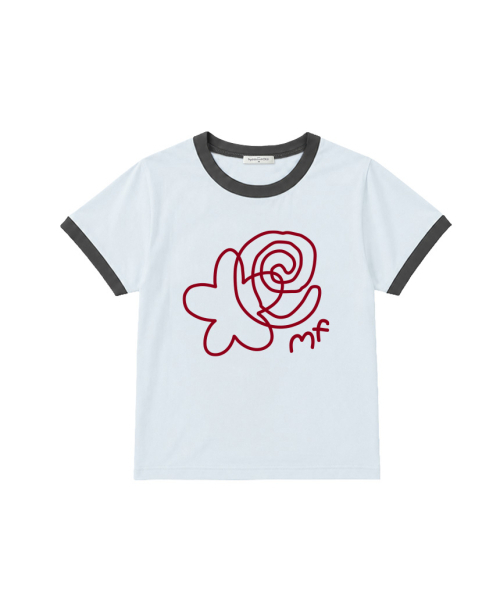 THEMORFHOUSE(ザモーフハウス)の「ドゥドゥルフラワーリング半袖Tシャツホワイト(Tシャツ/カットソー・レディース・その他・MEDIUM)」の2枚目の写真