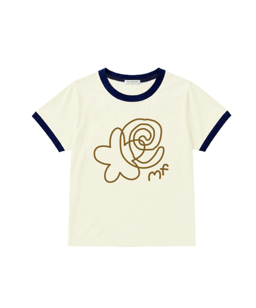THEMORFHOUSE(ザモーフハウス)の「ドゥドゥルフラワーリング半袖Tシャツホワイト(Tシャツ/カットソー・レディース・その他・MEDIUM)」の3枚目の写真