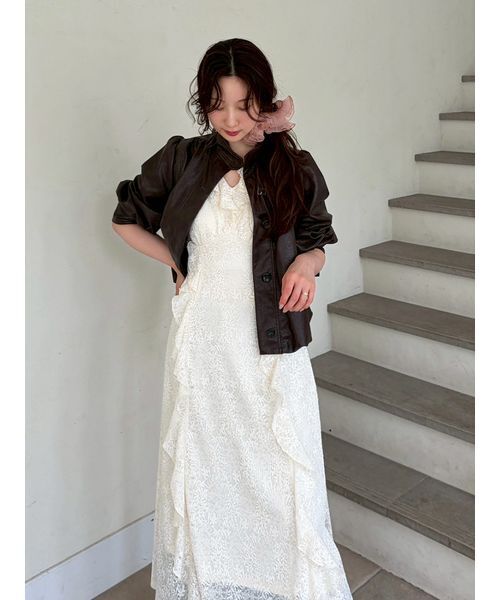 LILY BROWN リリーブラン エコファー ジャケット N110 ケンタッキー 