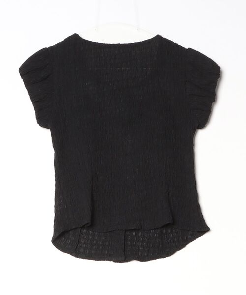 ASTORIA ODIER(アストリアオディール)の「ねじりデザインジャガードカットソー(Tシャツ/カットソー・レディース・ブラック/アイボリー・MEDIUM)」の18枚目の写真