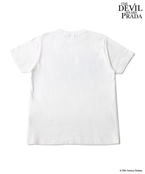GOOD ROCK SPEED(グッドロックスピード)の「【GOOD ROCK SPEED/グッドロックスピード】プラダを着た悪魔 / THE DEVIL WEARS PRADATシャツ(Tシャツ/カットソー・レディース・ブラック/ホワイト・L/M)」の18枚目の写真