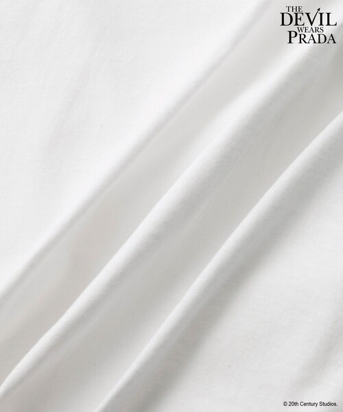 GOOD ROCK SPEED(グッドロックスピード)の「【GOOD ROCK SPEED/グッドロックスピード】プラダを着た悪魔 / THE DEVIL WEARS PRADATシャツ(Tシャツ/カットソー・レディース・ブラック/ホワイト・L/M)」の13枚目の写真