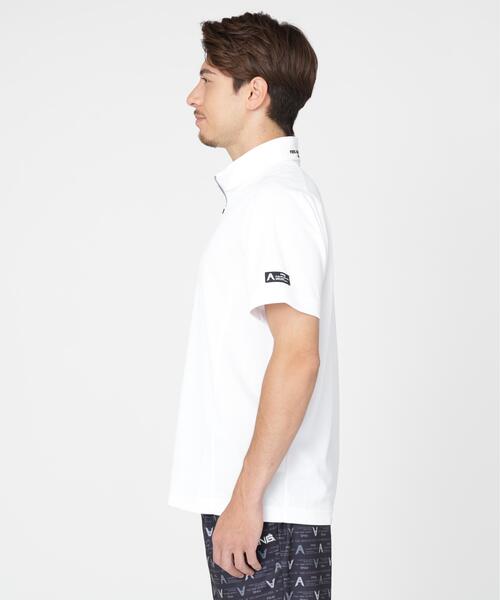PING(ピン)の「【PING APPAREL】オクタピンメッシュ半袖ハーフジップハイネックシャツ <GOLD> (MENS)(シャツ/ブラウス・メンズ・ホワイト/ベージュ/ネイビー・L/LL1/S/M/LL)」の7枚目の写真